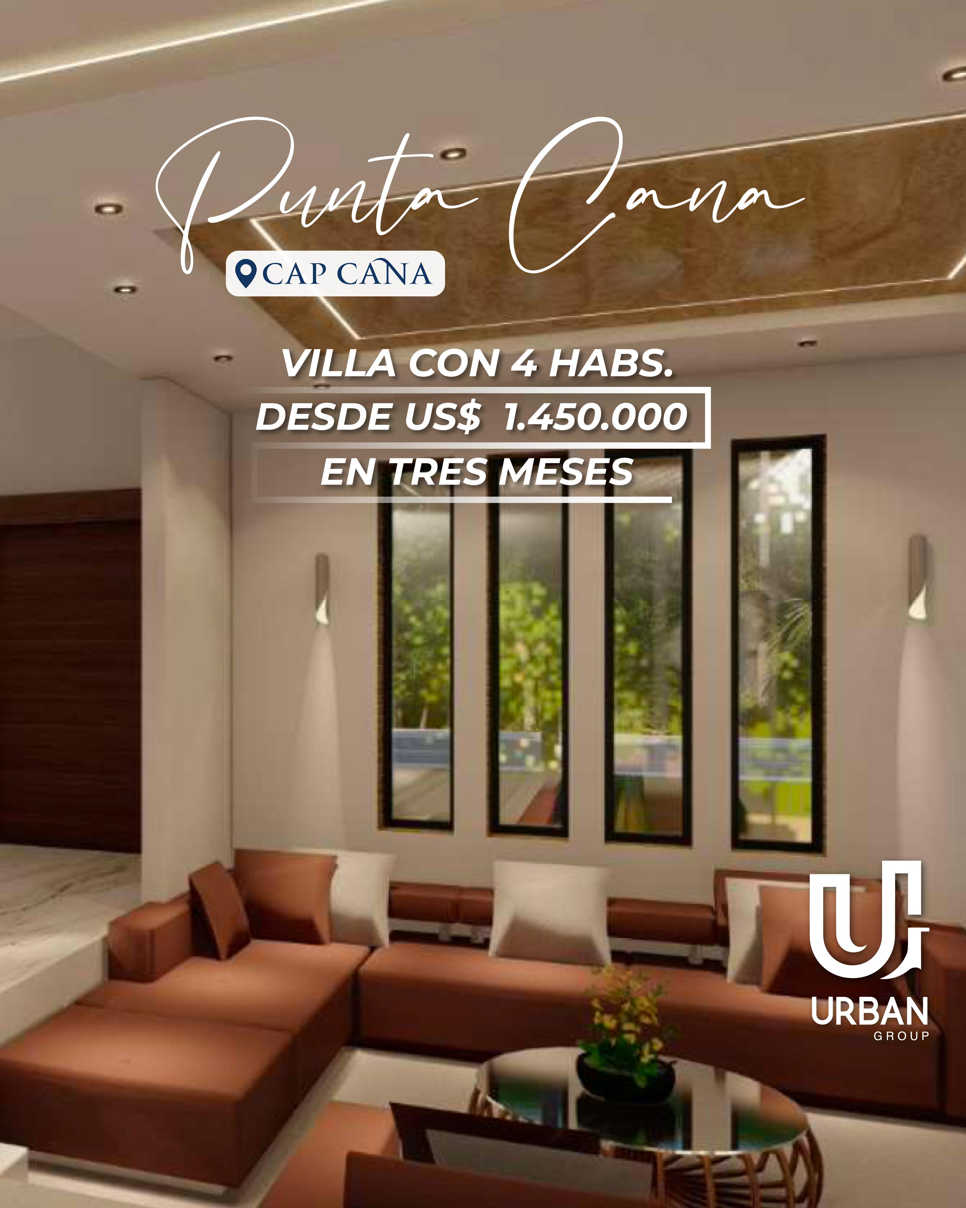 Villas de 4 Habitaciones en Cap Cana Foto 7262384-4.jpg
