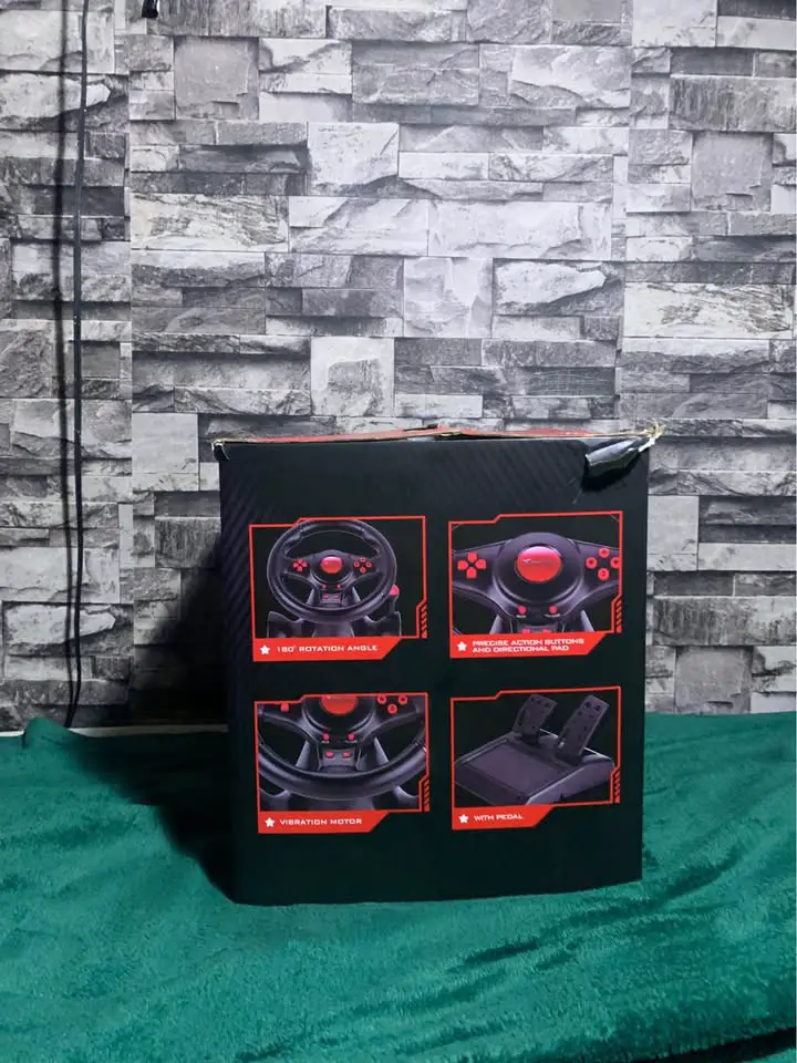 VOLANTE DE JUEGOS XTRIKE ME GP-903 COMPATIBLE PS4/PS3/PC Y MÁS Foto 7262878-3.jpg