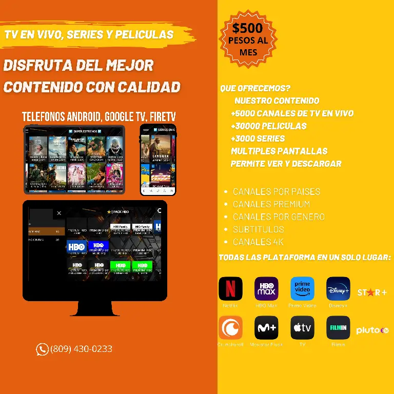 Disfruta el mejor canales premium en vivo series y películas todas las Foto 7263016-1.jpg