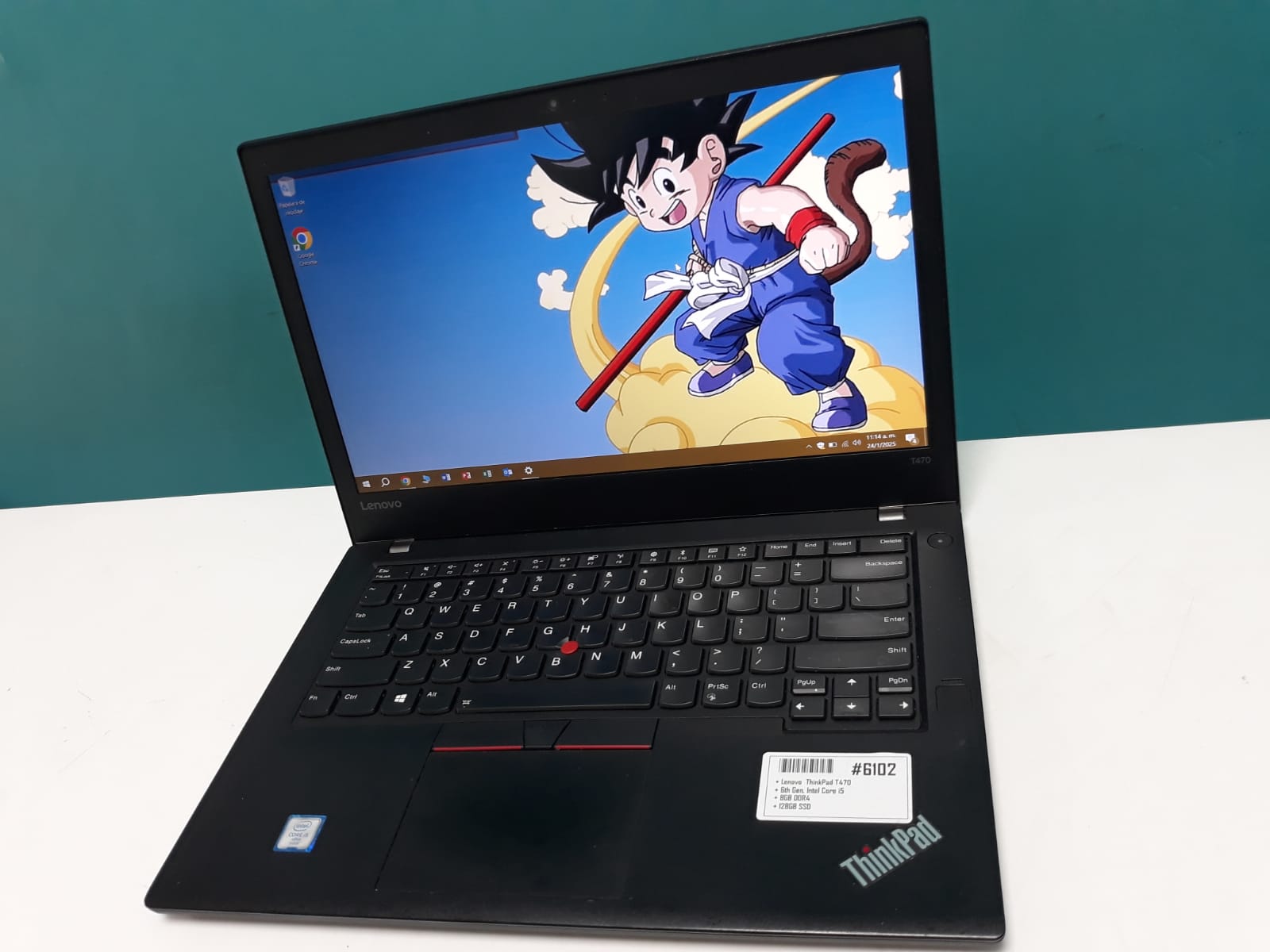 Laptop Lenovo ThinkPad T470 / 6th Gen Intel Core i5 / 8GB RAM  / 128GB Foto 7263018-6.jpg