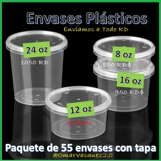 Prácticos Envases Plásticos de 6 16 y 24 Foto 7263064-5.jpg