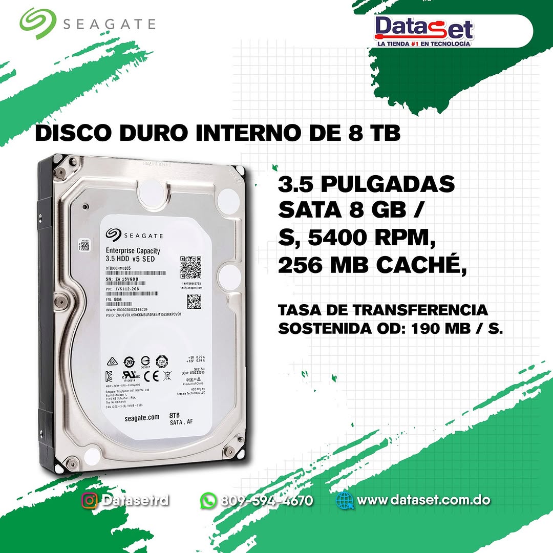 Disco Duro Seagate 8 Tb Foto 7263285-1.jpg