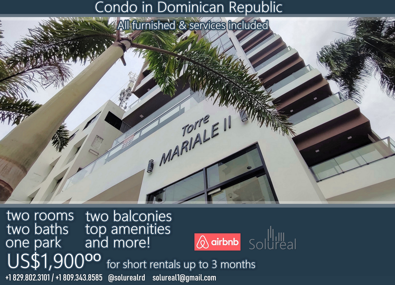 Moderno apartamento de 2 habitación en torre Santo Domingo Foto 7263297-13.jpg
