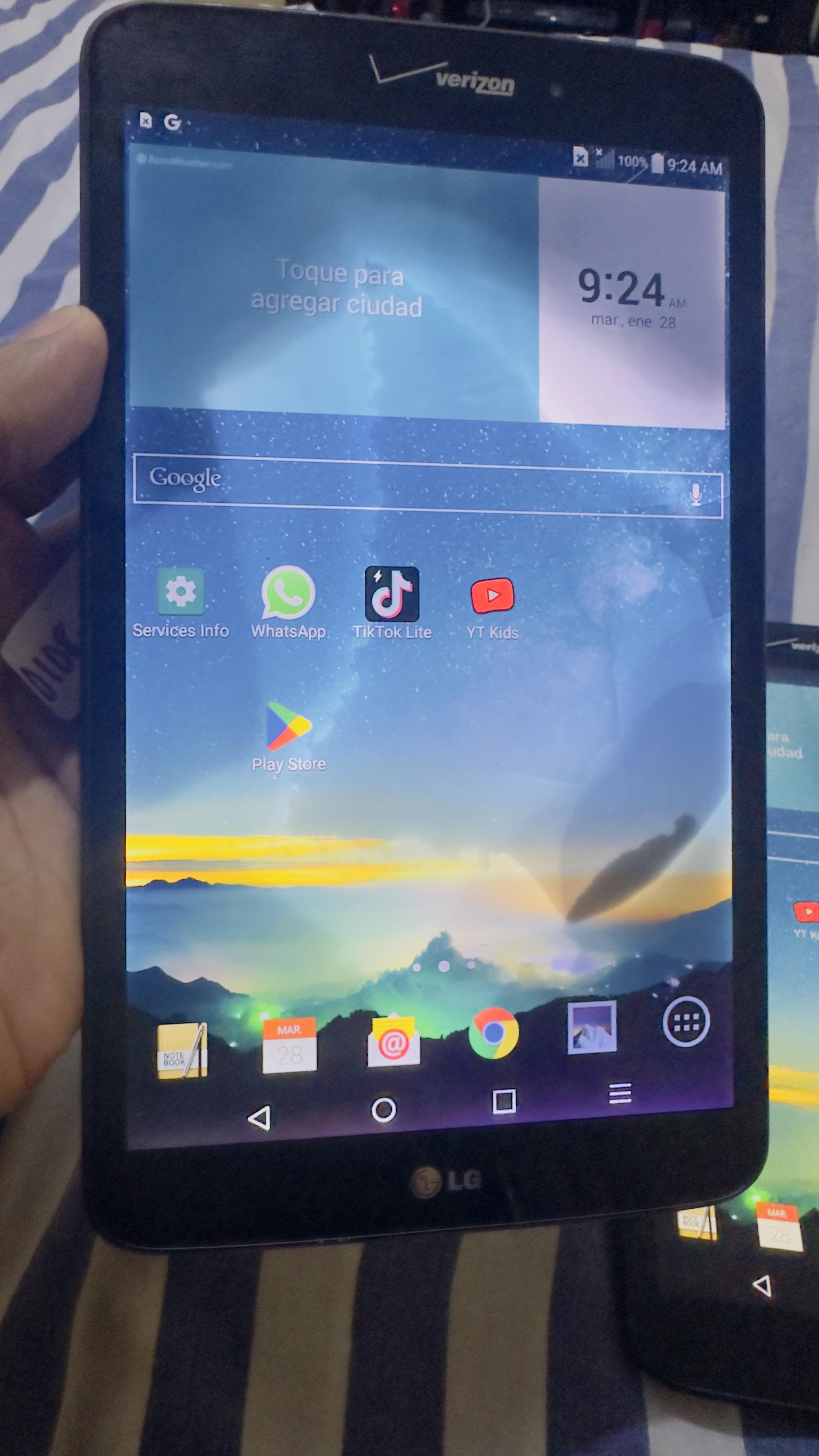 TABLET LG 16 GB 4G LTE CHIP SIM Foto 7263436-2.jpg
