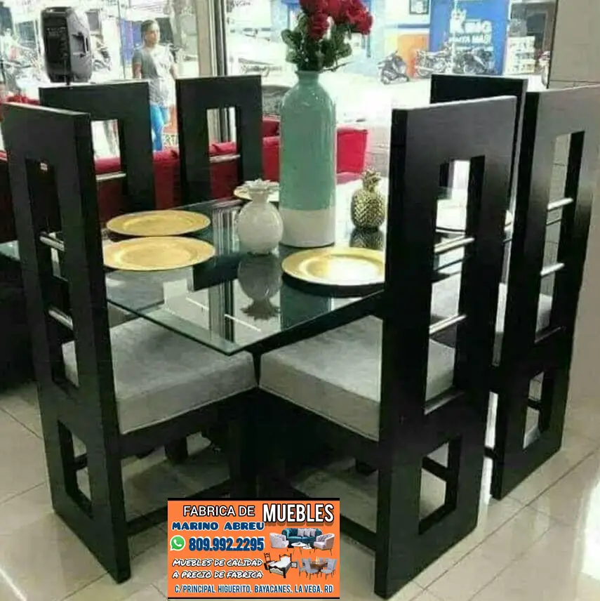 Fábrica de muebles comedor Higerito Bayacanes La Vega Republica. Domin Foto 7263482-1.jpg