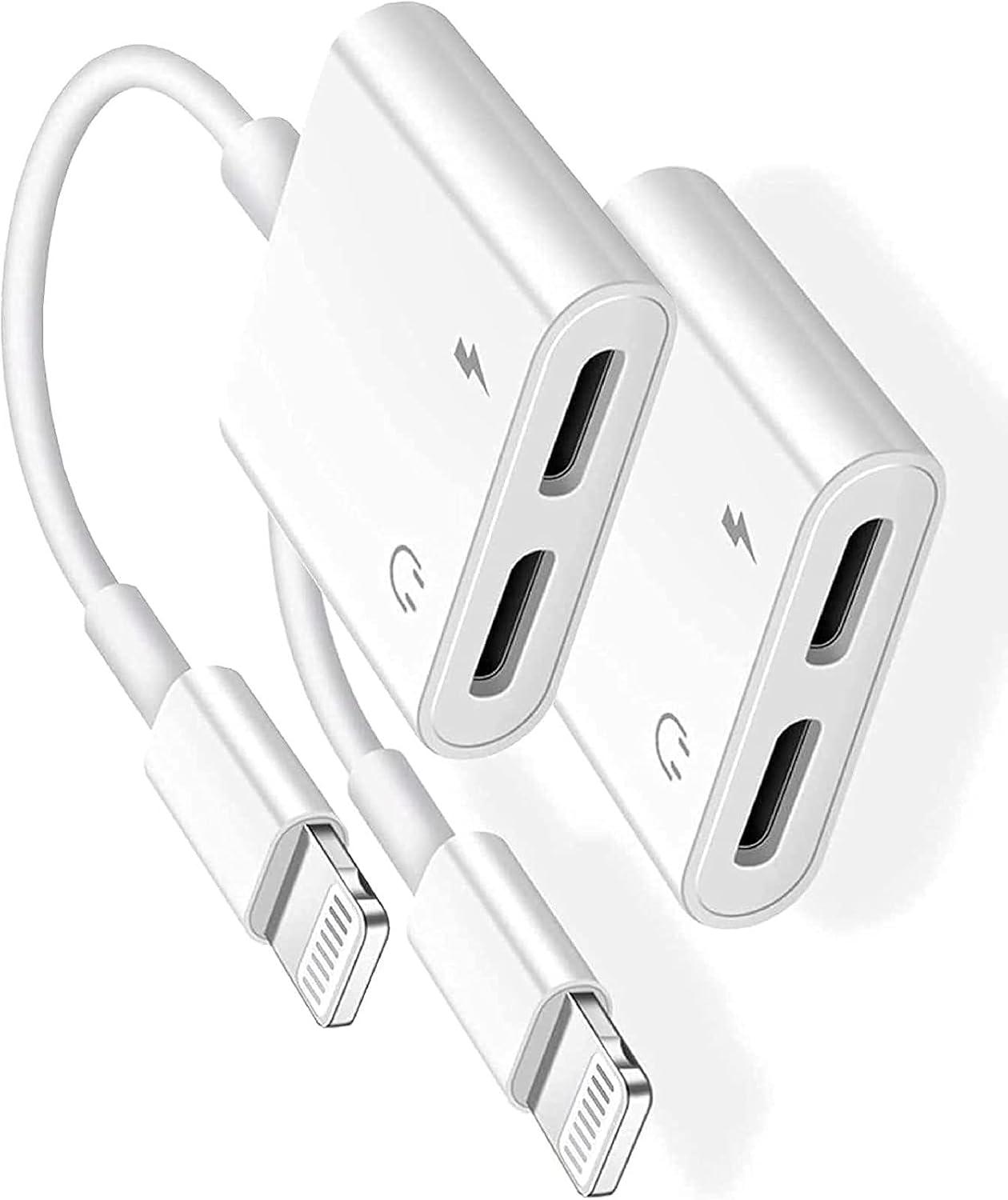 ADAPTADOR DOBLE IPHONE LIGHTNING A JACK 3.5 2 EN 1    Foto 7263738-1.jpg