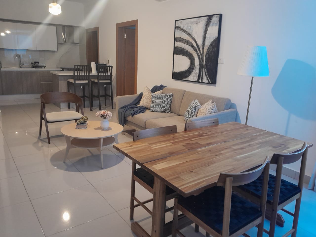 Apartamento amueblado en alquiler en Naco de 1 habitación Foto 7263745-2.jpg