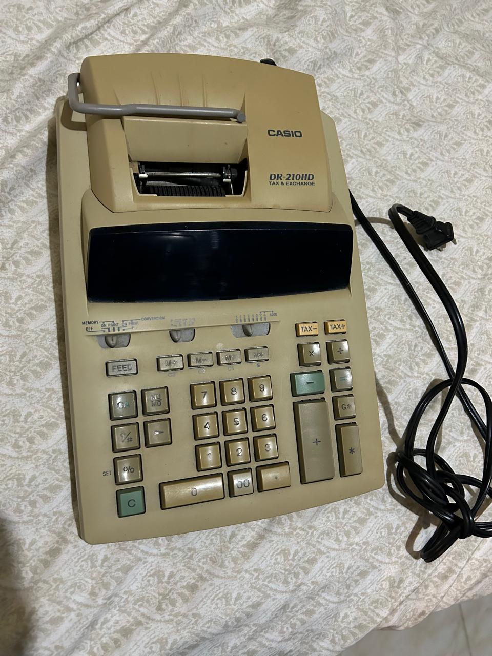 Sumadora Casio Modelo DR-210HD Foto 7263834-1.jpg