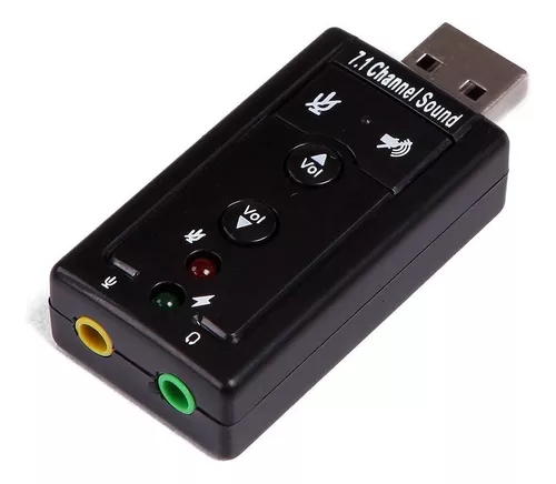 TARJETA USB DE SONIDO/AUDIO  7.1CH    Foto 7263857-1.jpg