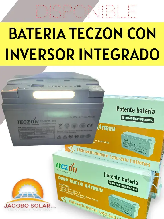 BATERIA TECZON CON INVERSOR INTEGRADO en Santo Domingo Norte Foto 7263867-1.jpg