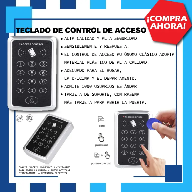 TECLADO DE CONTROL DE ACCESO Foto 7263951-1.jpg