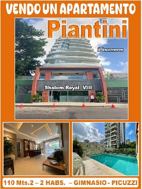 Vendo Apto en TORRE SHALOM ROYAL VIII del Ens. PIANTINI 2 Habs. 110 Mt Foto 7264848-1.jpg