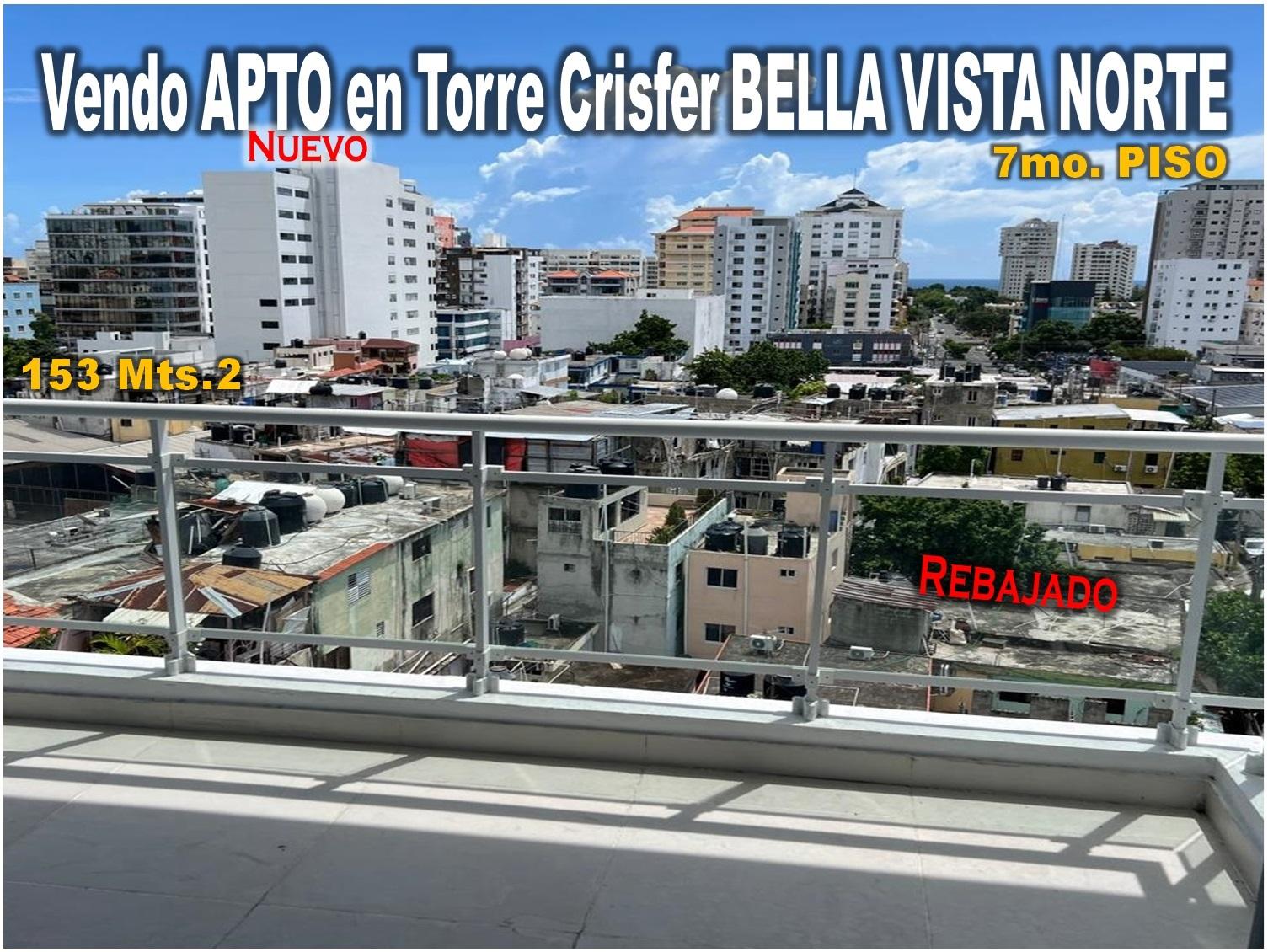 Vendo Apto para Estrenar en Bella Vista Norte CON VISTA AL MAR 153 Mts Foto 7264855-10.jpg