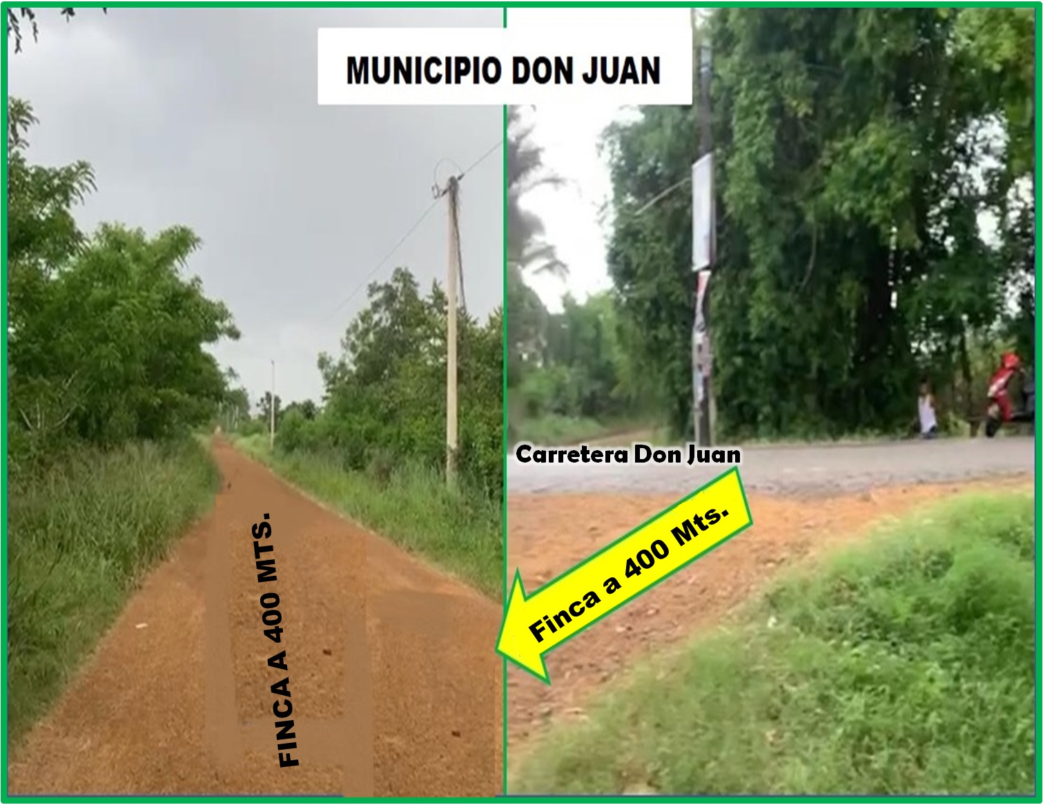VENDO SUPER FINCA DE 105 TAREAS A 300 Mts. DE LA  CARRETERA EN DON JUA Foto 7264869-2.jpg