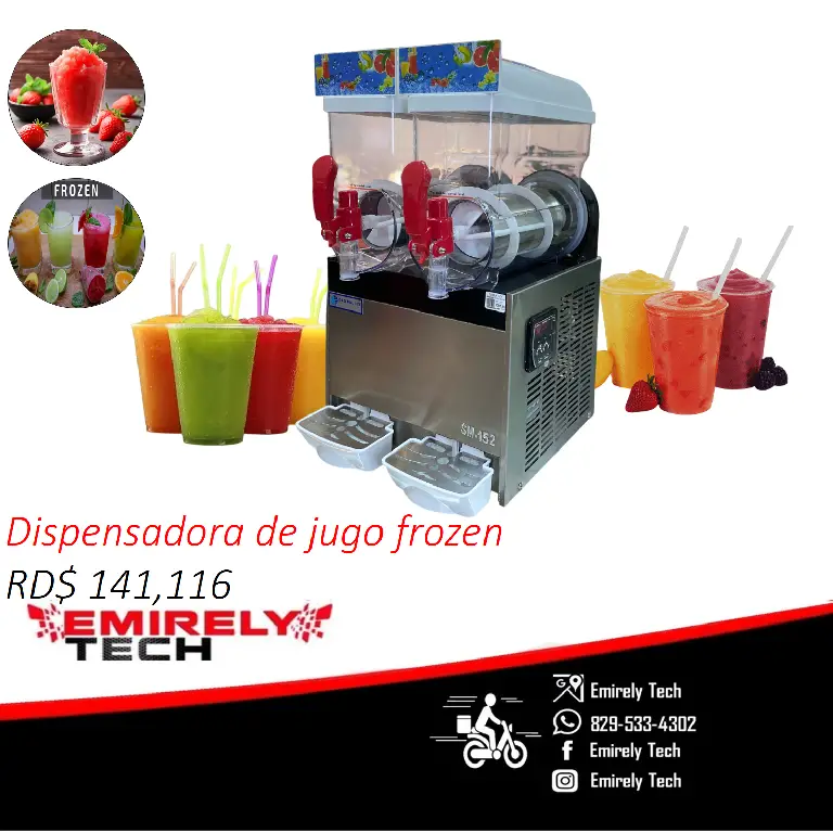 Dispensador de jugos frozen yunyun granizados de 30 litros Foto 7265143-1.jpg