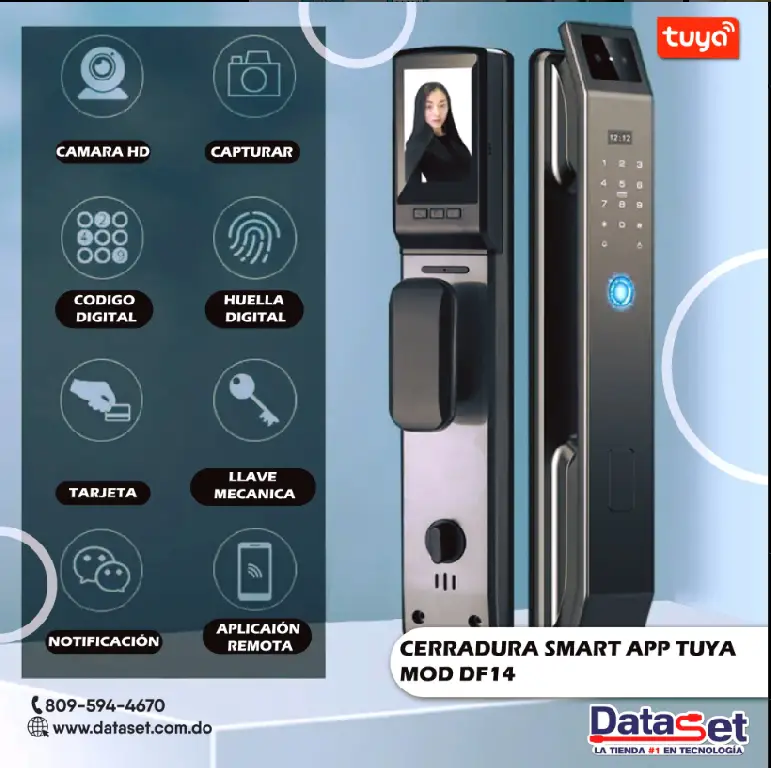 Cerradura Inteligente DF14 TUYA SMART  Foto 7265495-1.jpg