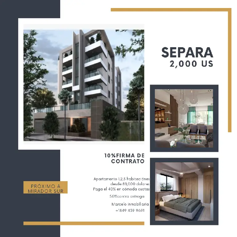 Apartamento 3 habitaciones 3 baños 2 parqueos en jardines del sur sepa Foto 7265560-4.jpg