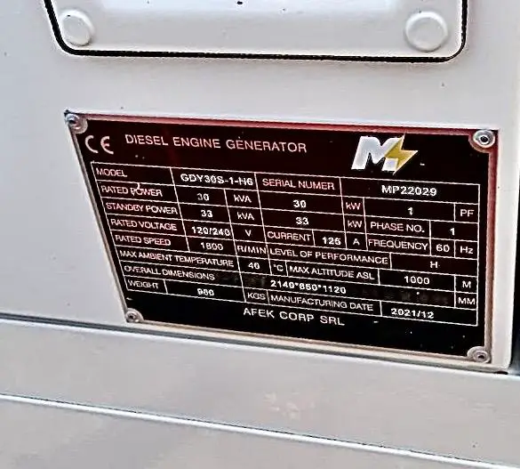 PLANTA ELÉCTRICA DENYO ISUZU DE 30 KW SÚPER SILENCIOSA DISPONIBLE ⚡️➡️ Foto 7265738-4.jpg