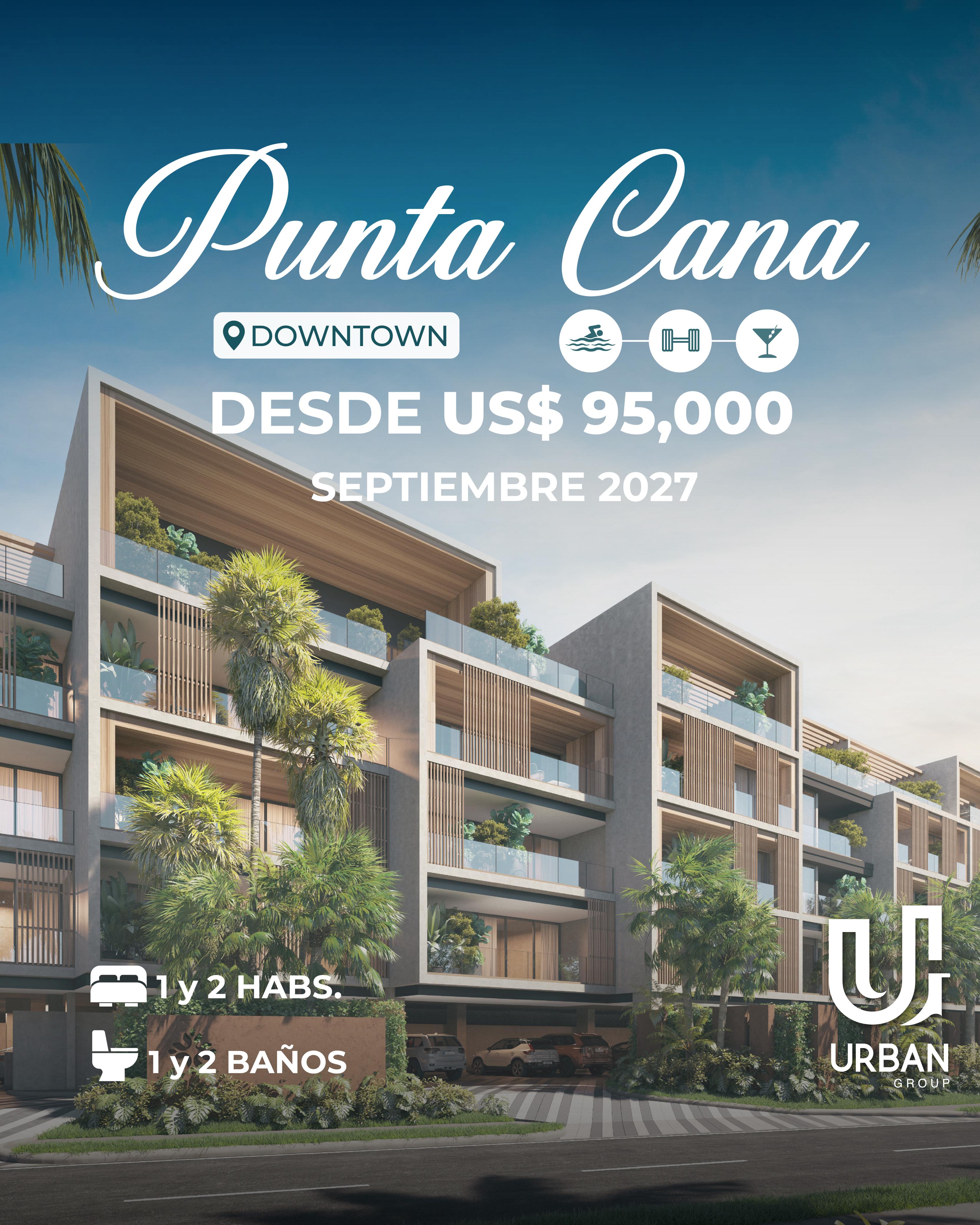 Apartamentos de 1 y 2 Habitaciones en Downtown Punta Cana Foto 7265807-2.jpg