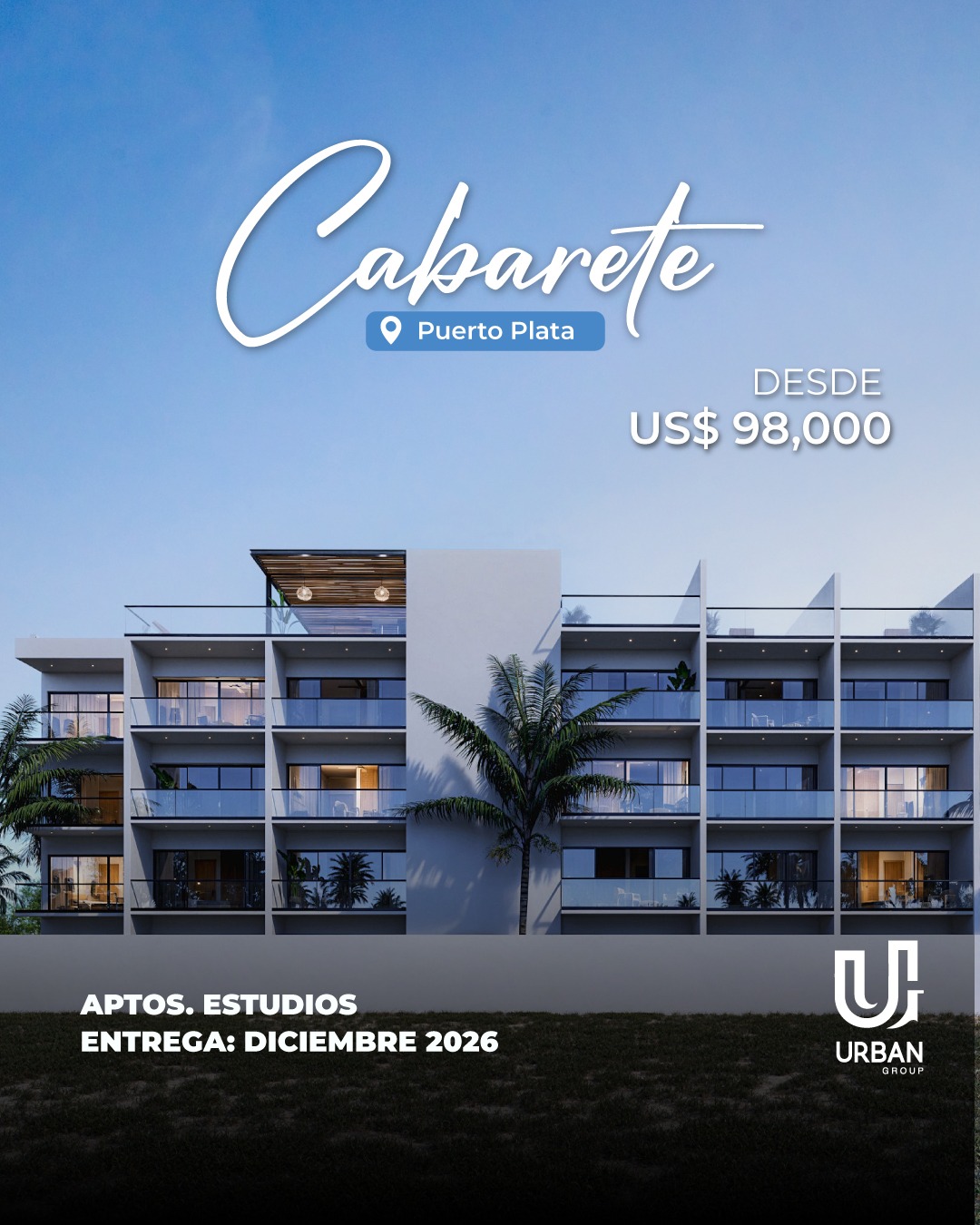 Apartamentos Estudio desde US86.000 en Cabarete Puerto Plata Foto 7265828-3.jpg