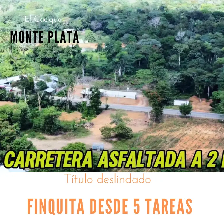 Venta de finquita desde 5 tareas en el Cacique de Monte Plata  Foto 7265956-1.jpg