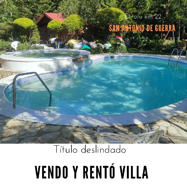 Vendo y rentó villa con 4236 Mts2 en terreno en San Antonio de Guerra  Foto 7266038-1.jpg