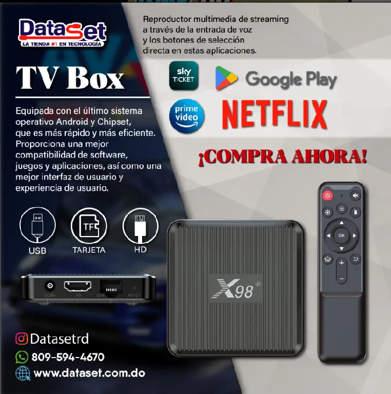 Chromecast TV Box X98 Foto 7266474-1.jpg