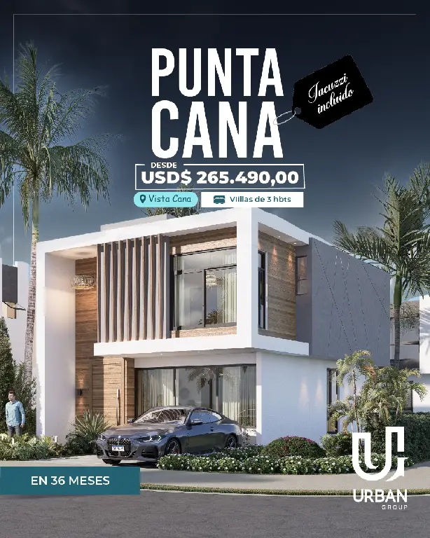 Villas de 3 Habitaciones en Vistacana Punta Cana Foto 7266478-1.jpg