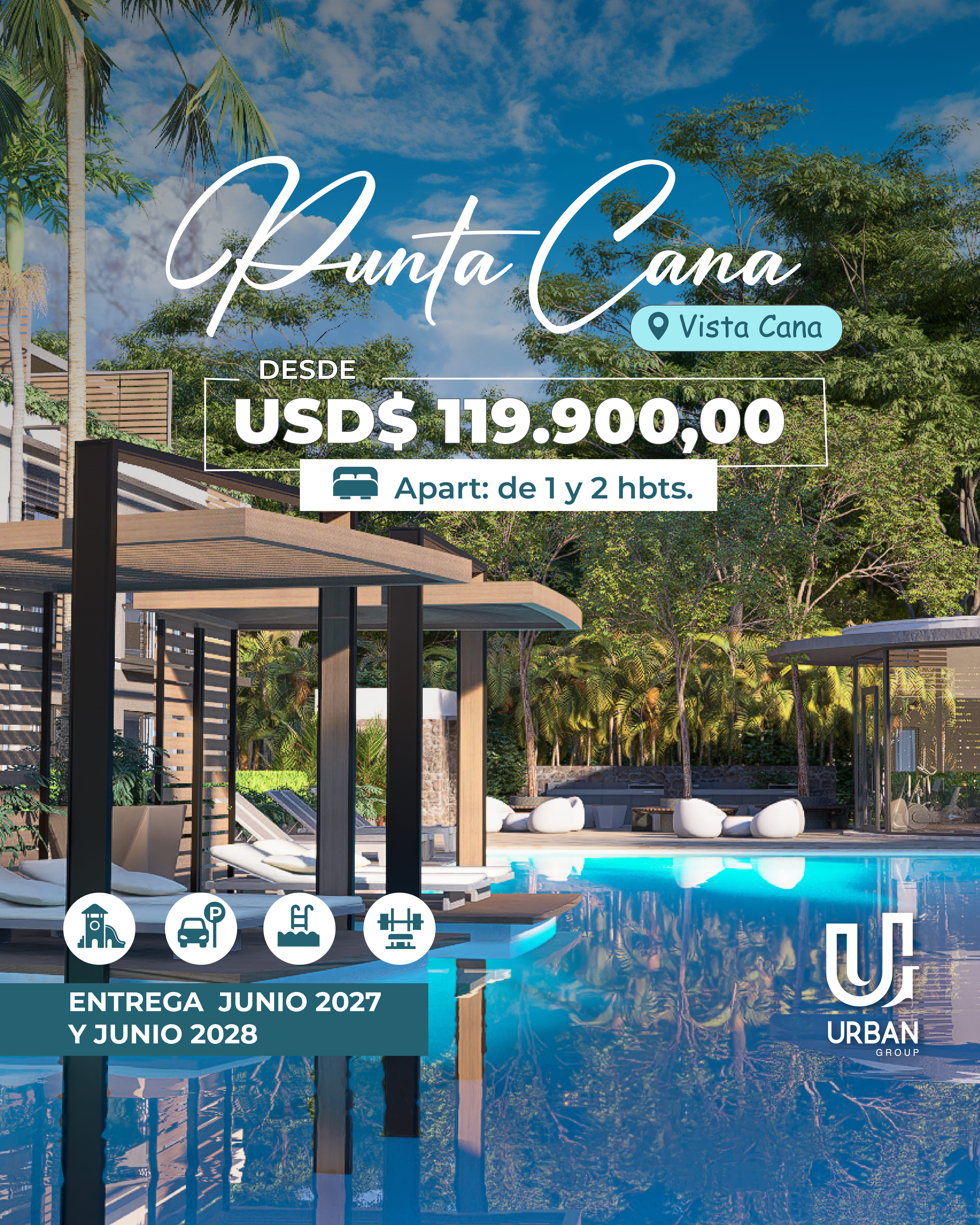 Apartamentos de 1  2 Habitaciones En Vistacana Punta Cana Foto 7266620-3.jpg