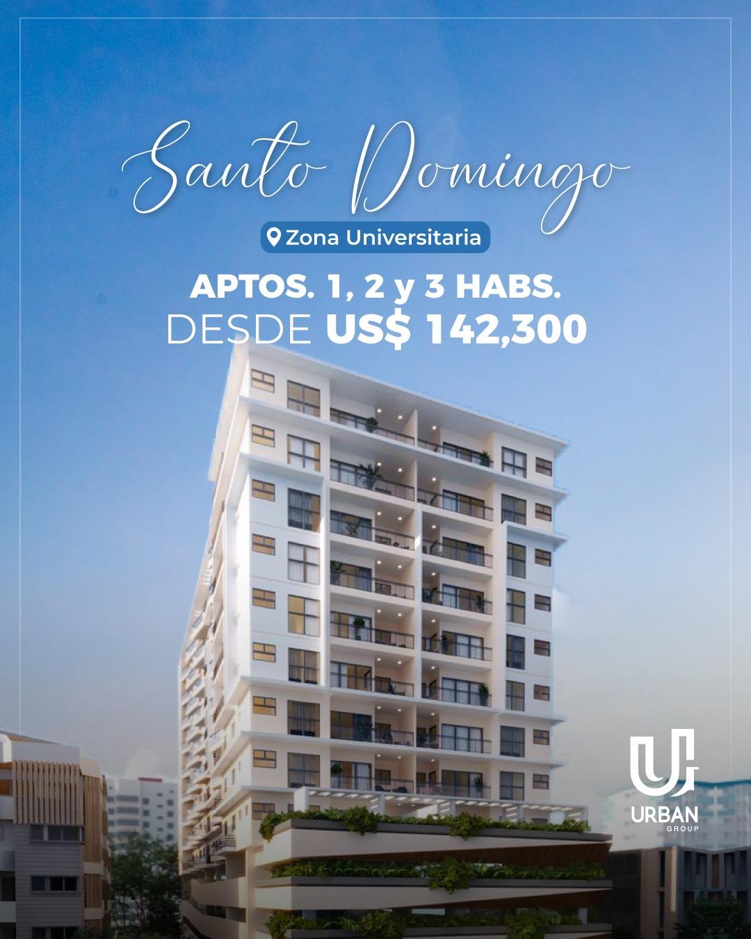  SANTO DOMINGO – ZONA UNIVERSITARIA— APARTAMENTOS Foto 7266788-1.jpg