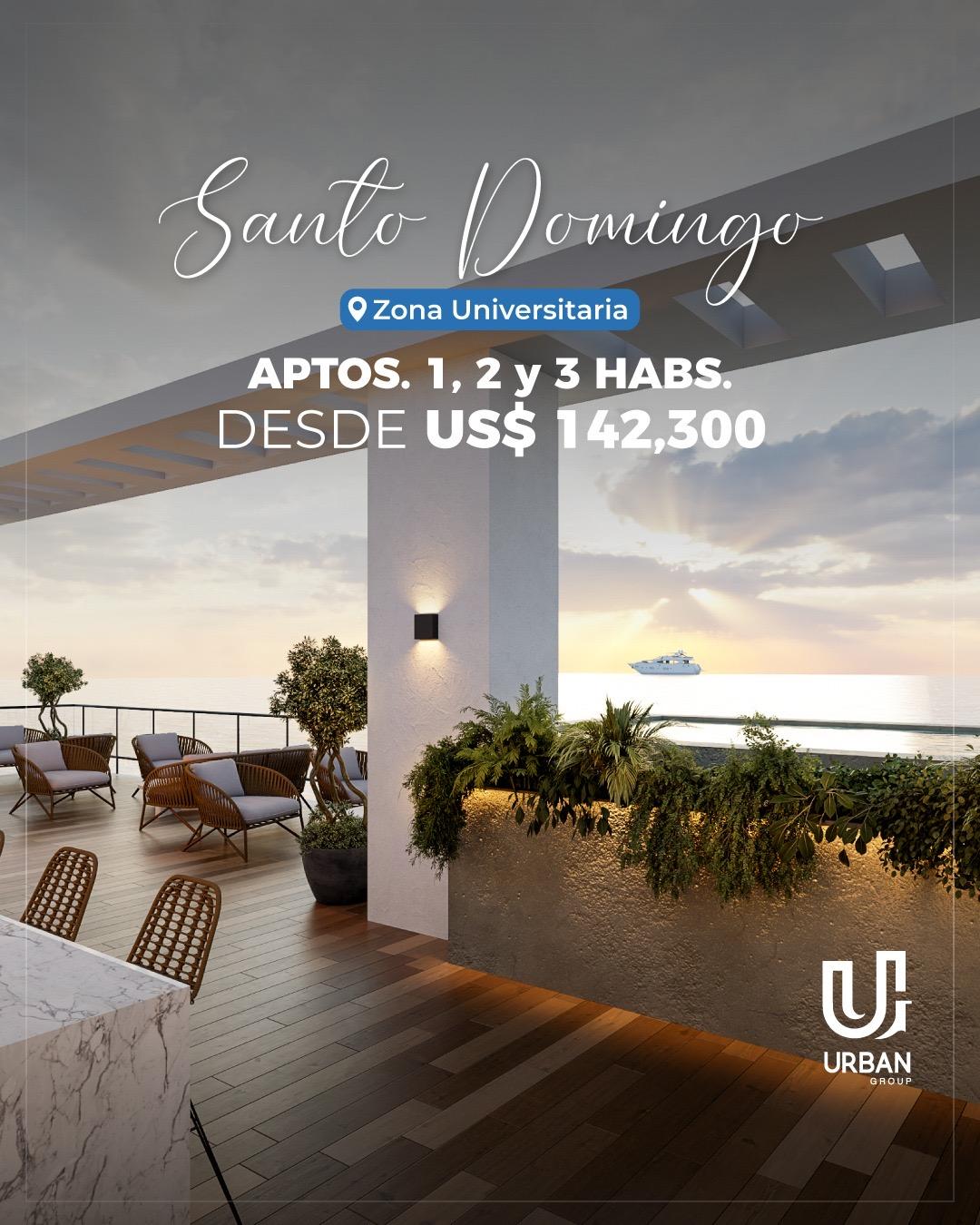  SANTO DOMINGO – ZONA UNIVERSITARIA— APARTAMENTOS Foto 7266788-2.jpg