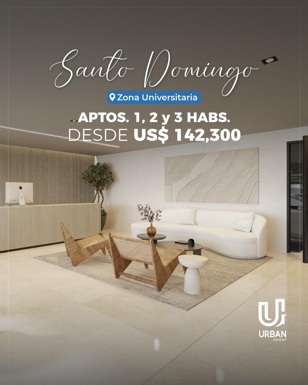  SANTO DOMINGO – ZONA UNIVERSITARIA— APARTAMENTOS Foto 7266788-4.jpg