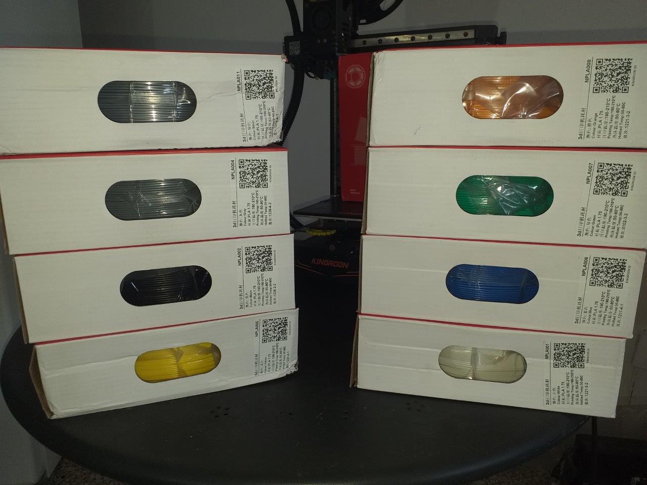 NUEVOS QUEDAN 6 Filamentos de colores para Impresora 3D Foto 7267251-3.jpg