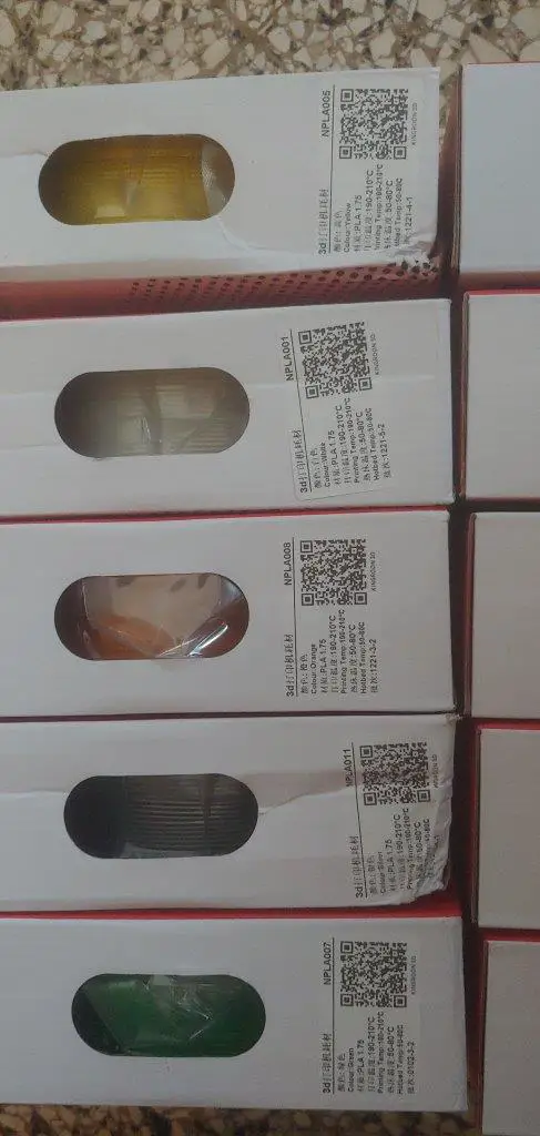 NUEVOS QUEDAN 6 Filamentos de colores para Impresora 3D Foto 7267251-6.jpg