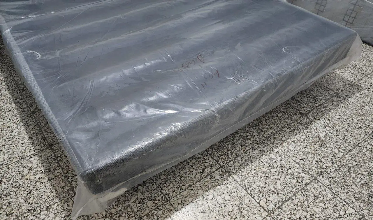 CAMA QUEEN SIZE PILLOW TOP EN SU FUNDA ORIGINAL ORIGINAL CON BASE Foto 7267326-12.jpg