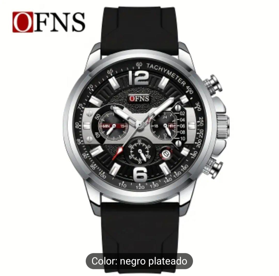 Reloj resistente al agua con cronografo para hombres moderno Casual de Foto 7267919-1.jpg