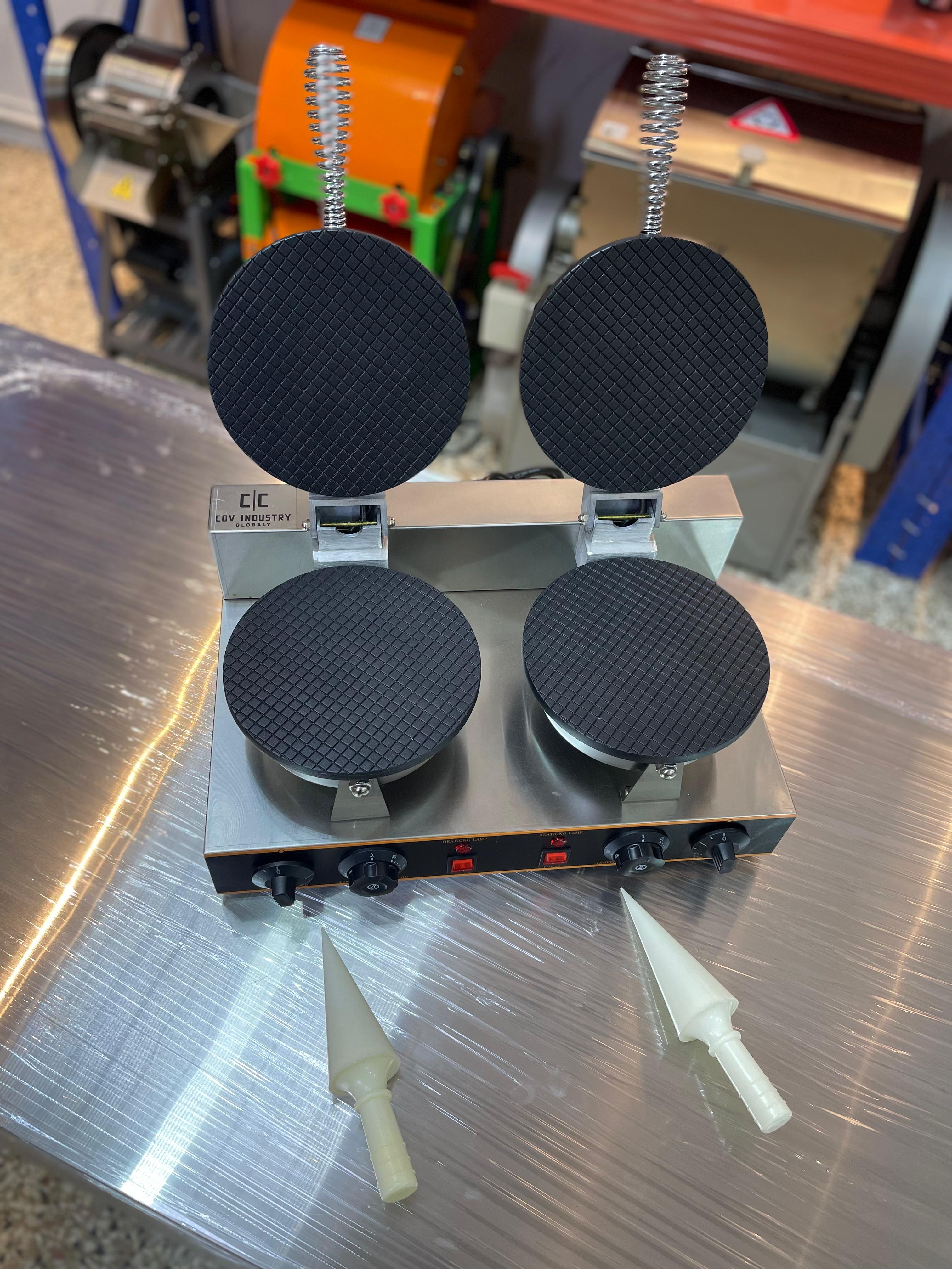 Maquina para hacer conos de helados gofres wafflera de conos de helado Foto 7267931-10.jpg