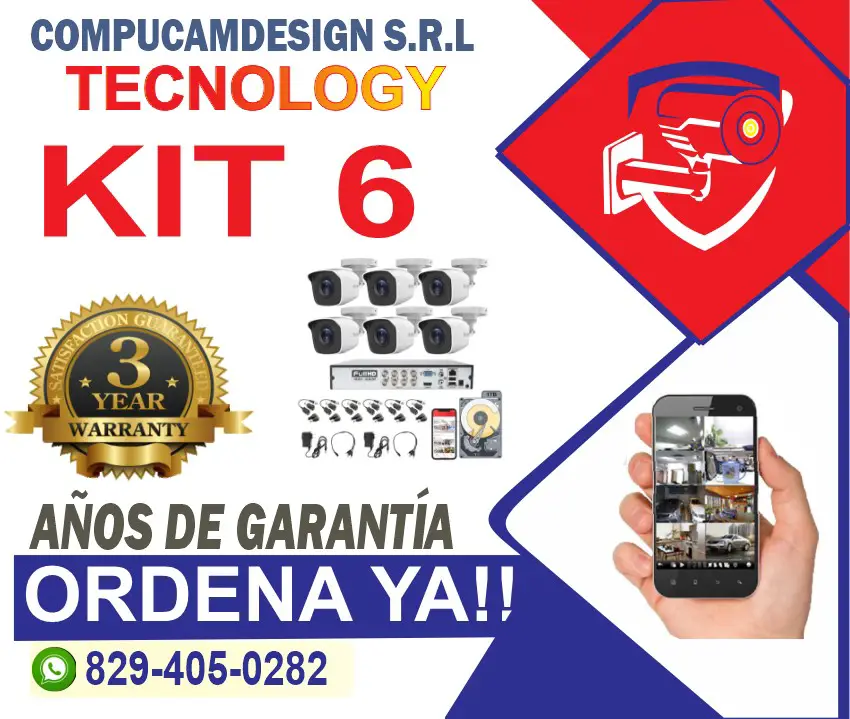 OFRECEMOS INSTALACION  VENTAS DE CAMARA 3 AÑOS DE GARANTIA  SISTEMA DE Foto 7267933-3.jpg