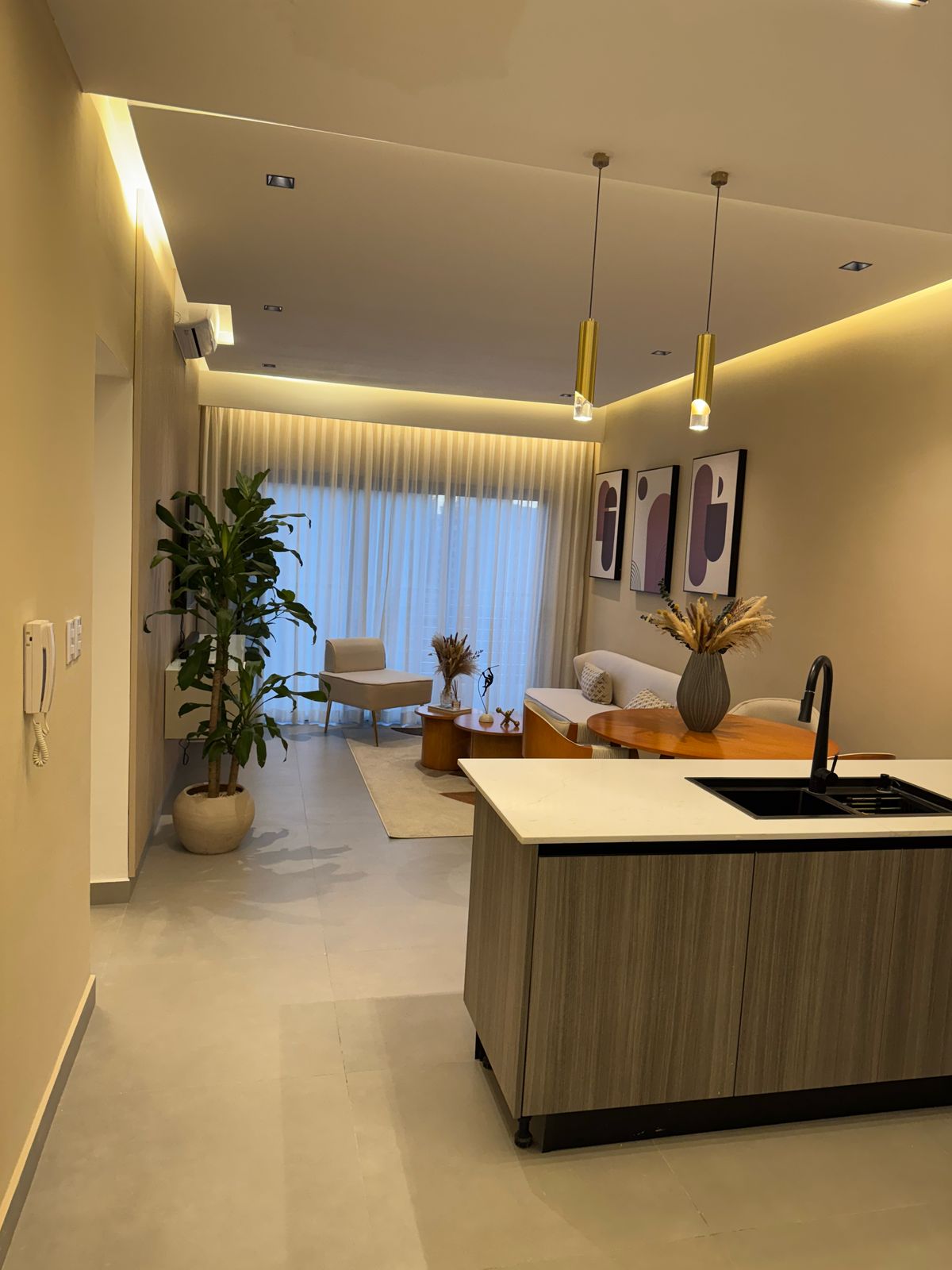 Moderno Apartamento amueblado en alquiler de 1 habitación en el Naco Foto 7268087-12.jpg