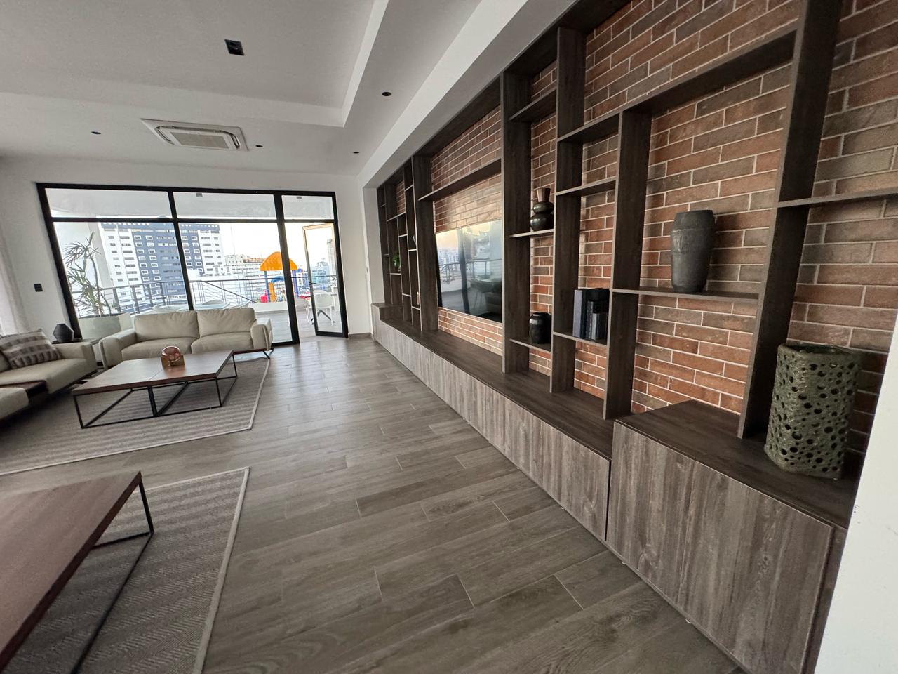 Moderno Apartamento amueblado en alquiler de 1 habitación en el Naco Foto 7268087-9.jpg
