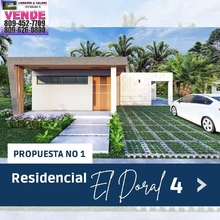 Hermosas casas en Plano En Puerto Plata a solo 5 minutos de la Playa Foto 7268687-2.jpg