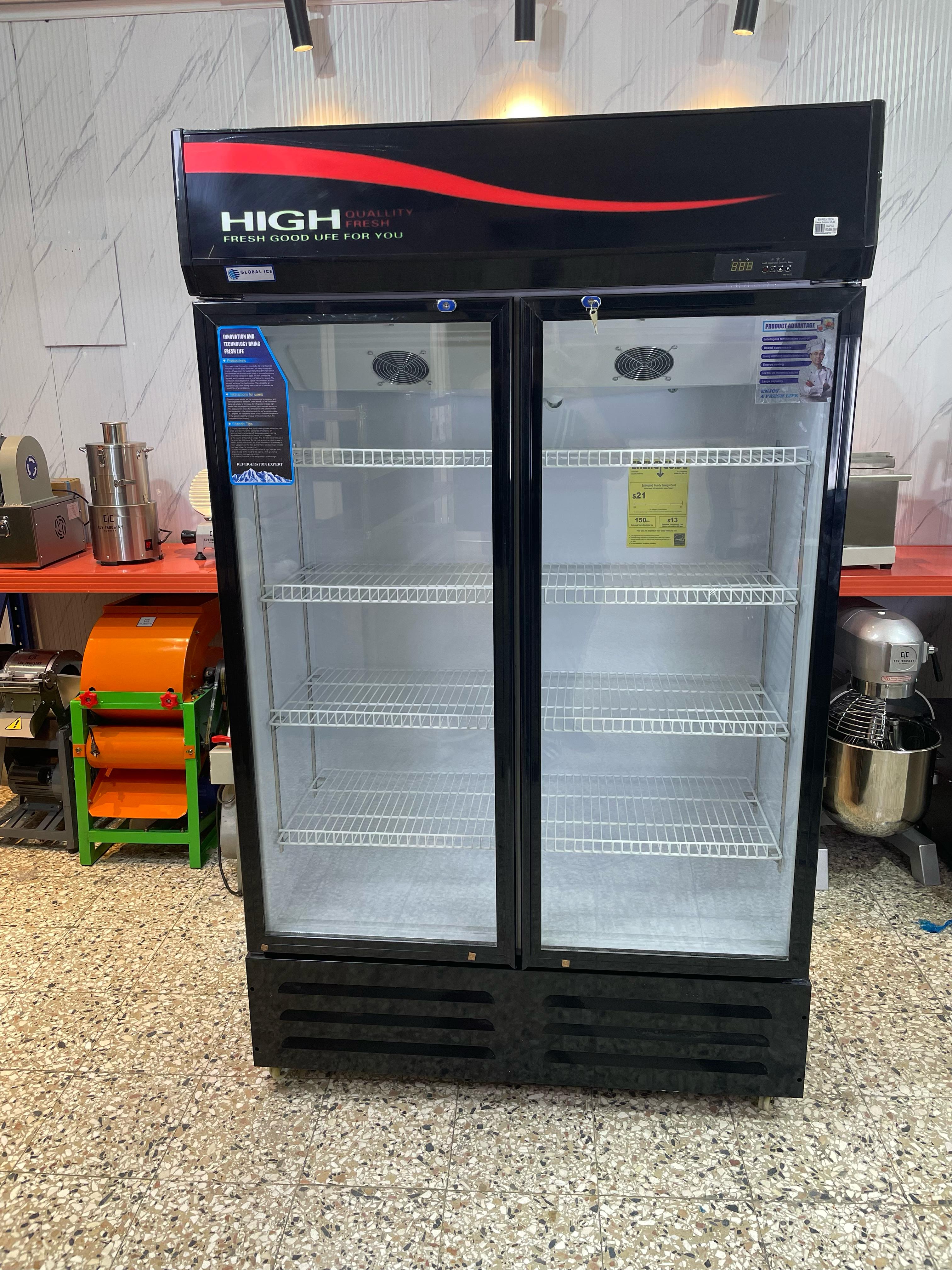 Freezer frizer refrigerador exhibidor de 2 puertas Foto 7268918-4.jpg