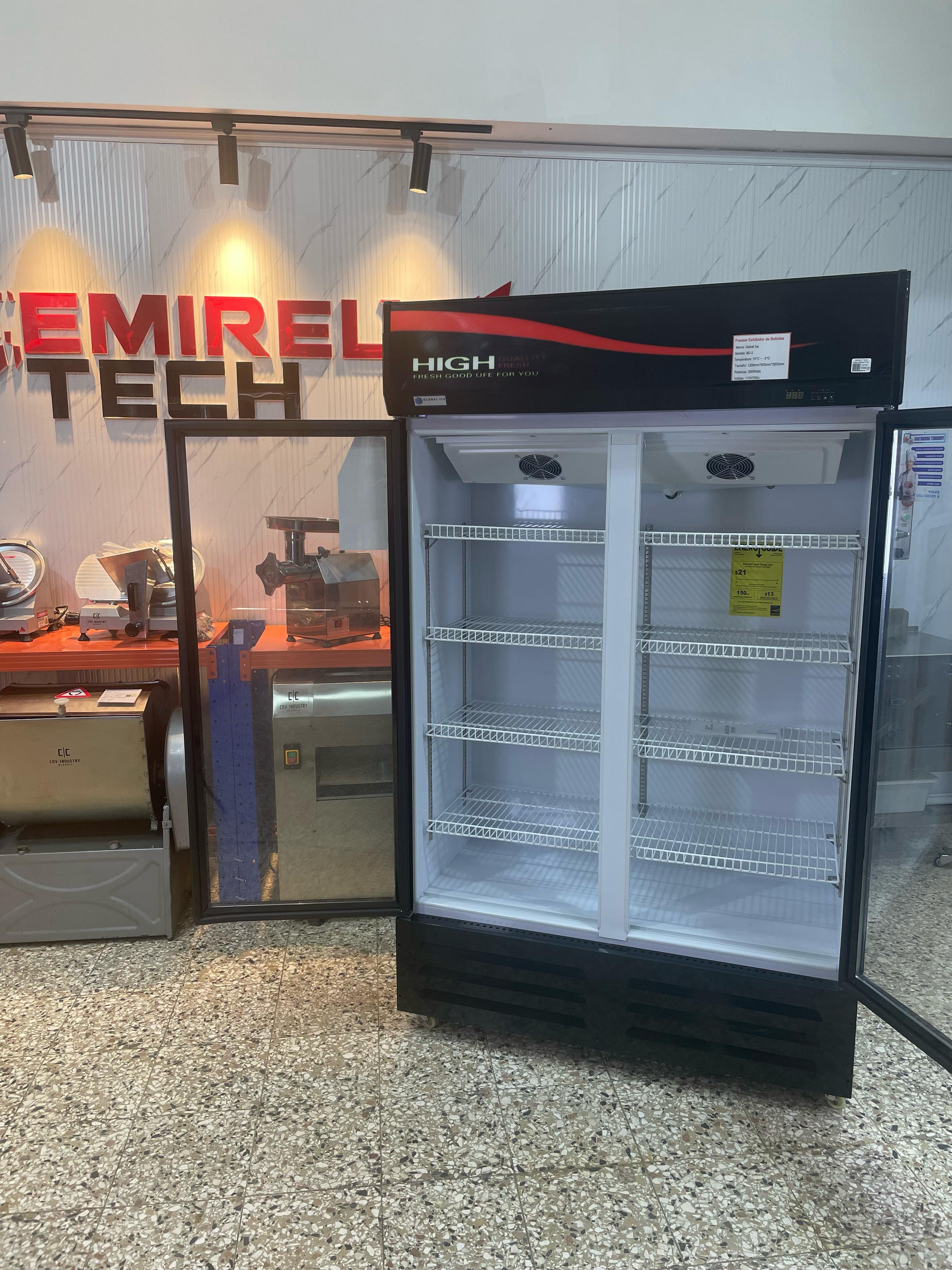 Freezer frizer refrigerador exhibidor de 2 puertas Foto 7268918-5.jpg