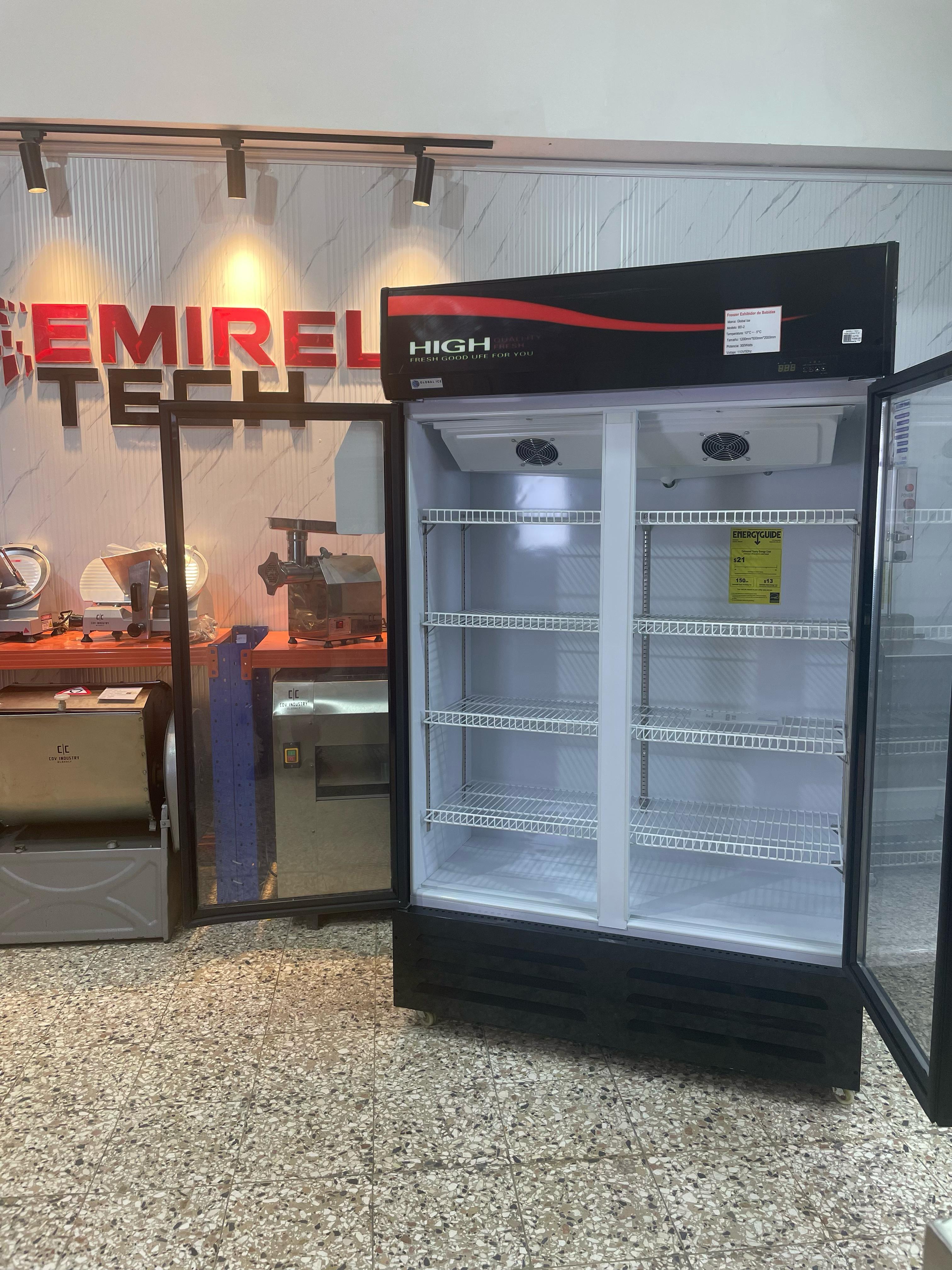 Freezer frizer refrigerador exhibidor de 2 puertas Foto 7268918-6.jpg