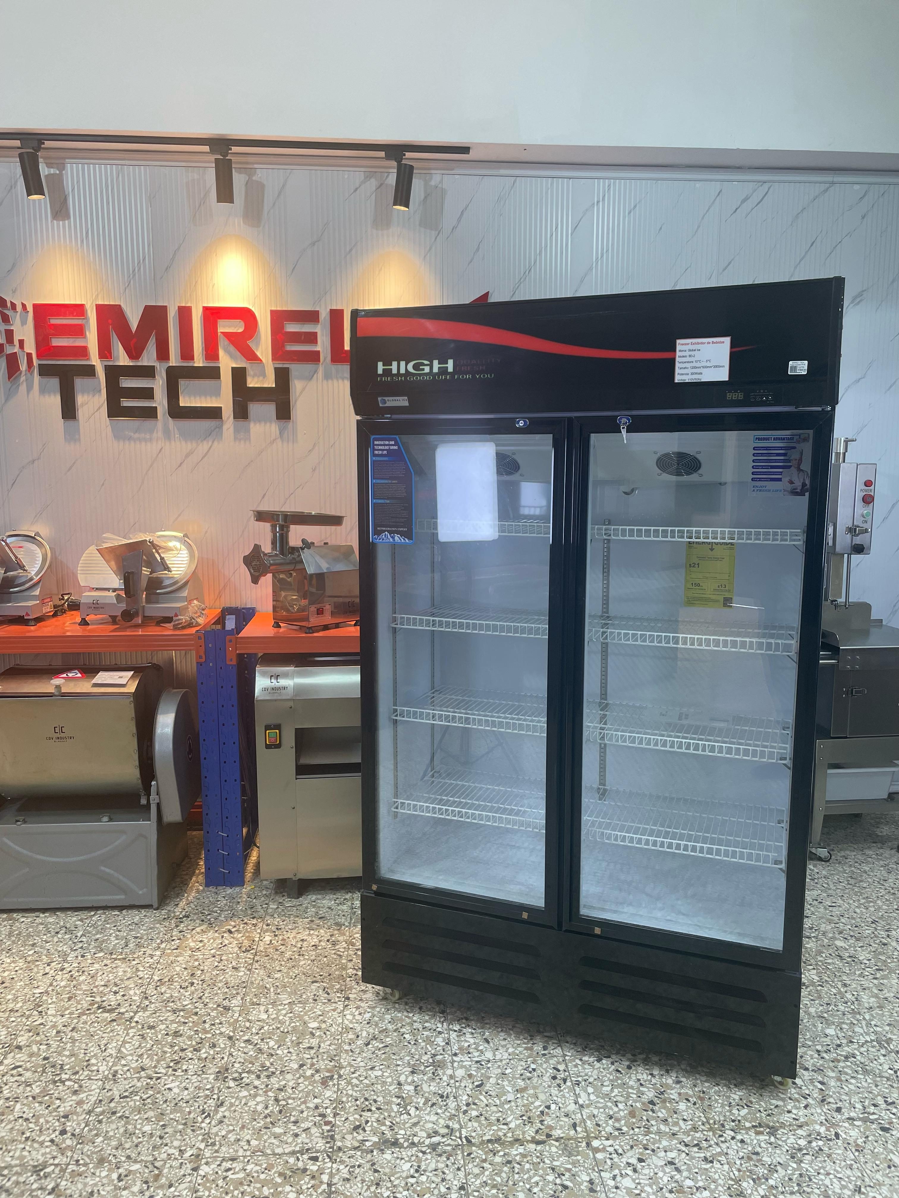 Freezer frizer refrigerador exhibidor de 2 puertas Foto 7268918-8.jpg