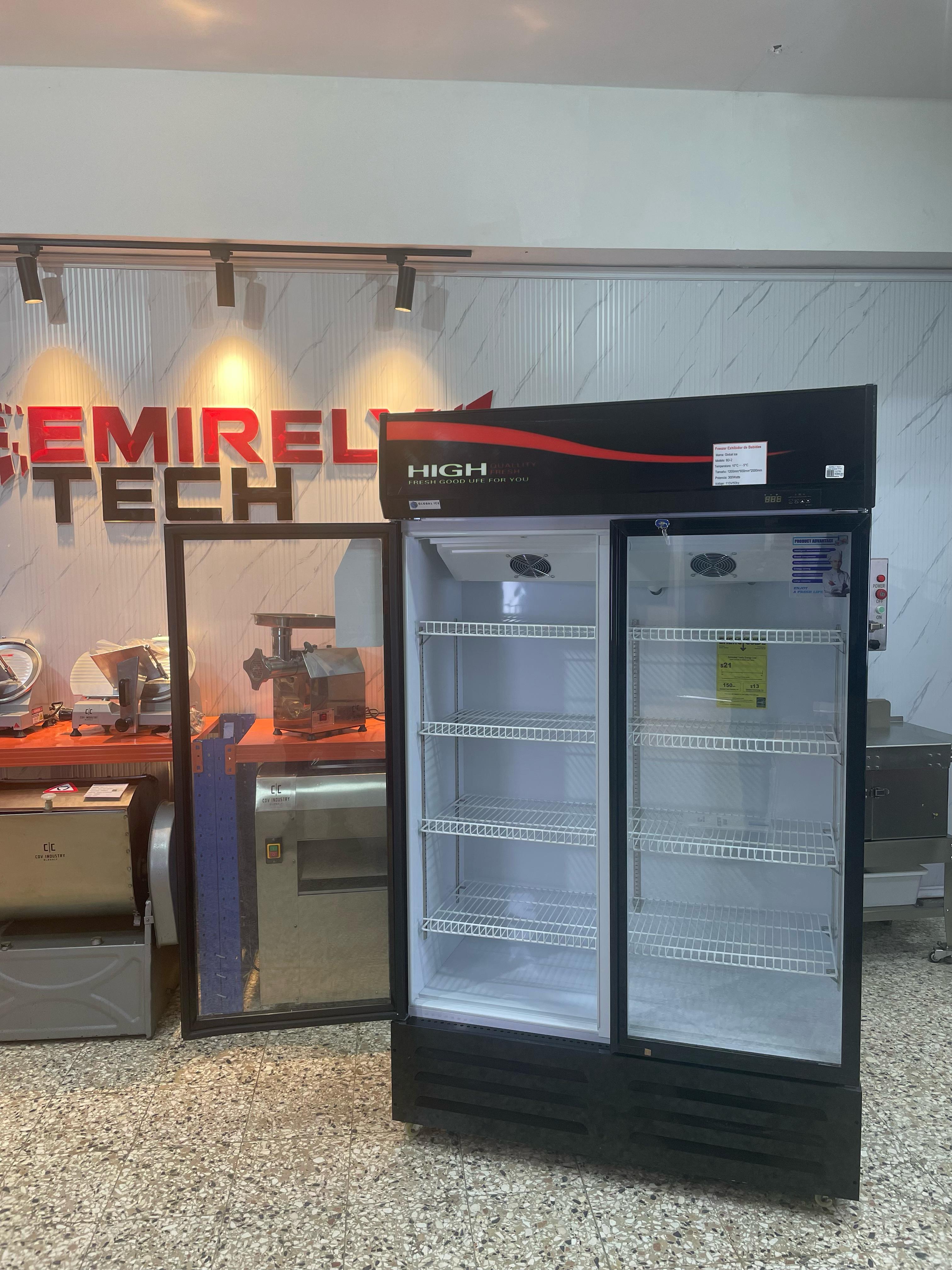 Freezer frizer refrigerador exhibidor de 2 puertas Foto 7268918-9.jpg