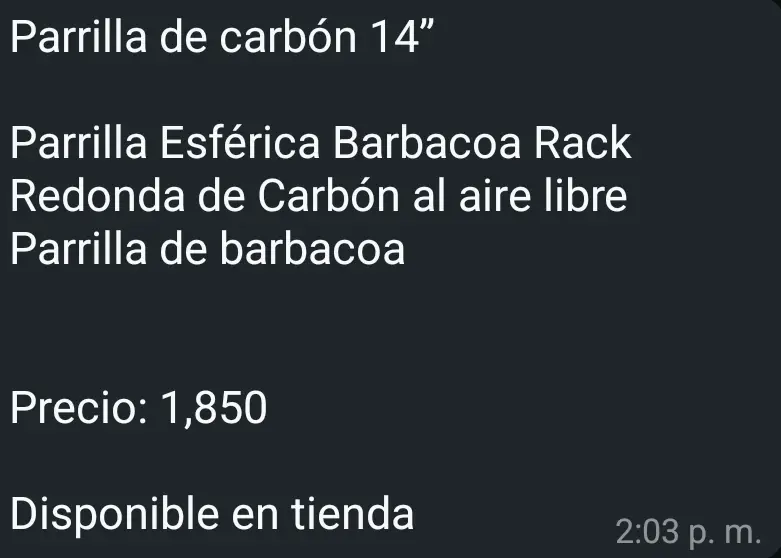 Parrilla de Carbon // Envios en Santo Domingo  Foto 7268999-5.jpg