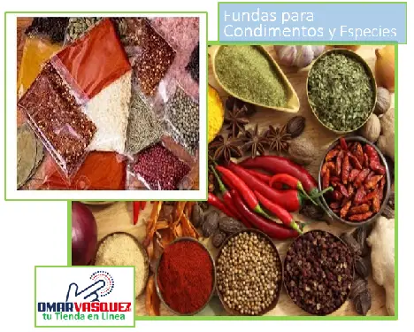 Fundas plásticas para condimentos y especies  Foto 7269172-1.jpg