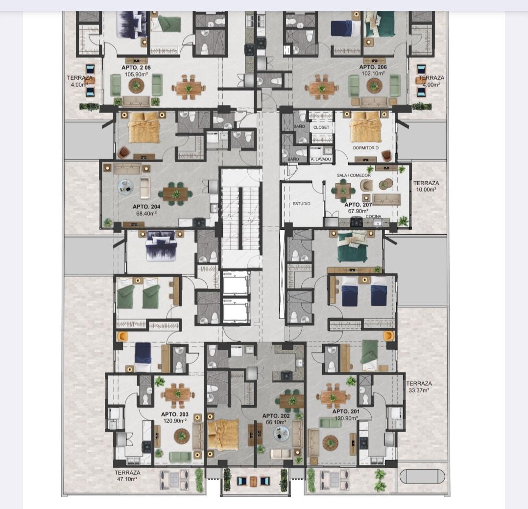 Vive o Invierte en la Mejor Ubicación! Apartamento en la Zona Universi Foto 7269515-2.jpg
