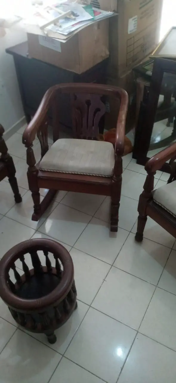 Juego de Sala de Caoba Centenaria - Reliquia de Más de 150 Años Foto 7269608-11.jpg